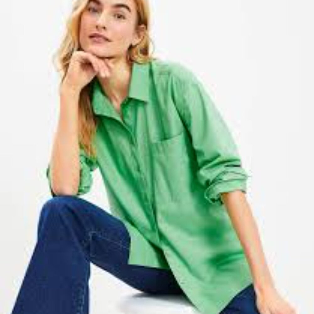 NWT Loft Button Down Shirt